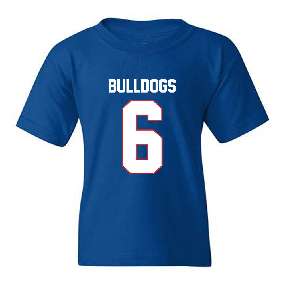 LA Tech - NCAA Football Legends : Phillip Livas - Generic Shersey Youth T-Shirt-0
