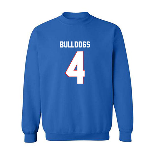 LA Tech - NCAA Football : Clay Thevenin - Generic Shersey Crewneck Sweatshirt-0