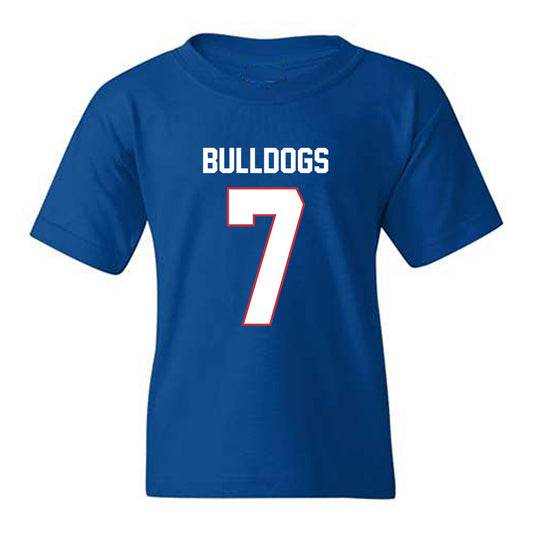 LA Tech - NCAA Football : Evan Bullock - Generic Shersey Youth T-Shirt-0