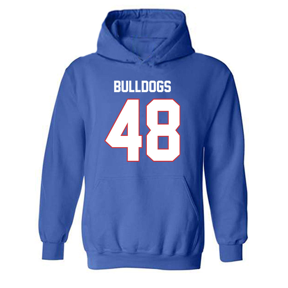 LA Tech - NCAA Football : John Hoyet Chance - Generic Shersey Hooded Sweatshirt-0