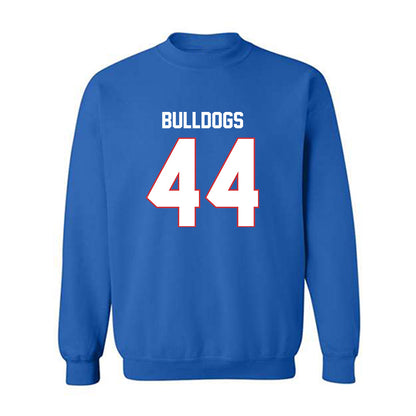 LA Tech - NCAA Football Legends : Adrien Cole - Generic Shersey Crewneck Sweatshirt-0