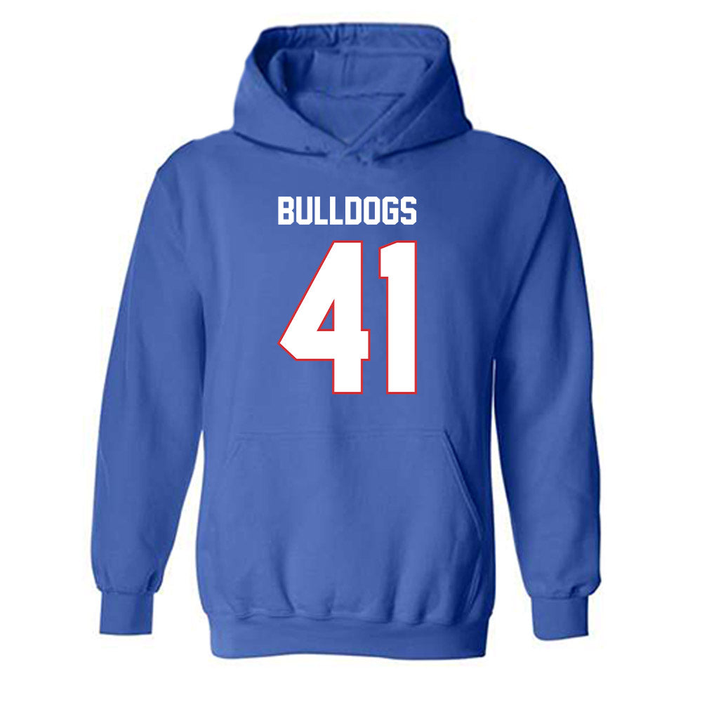 LA Tech - NCAA Football : Ean Burch - Generic Shersey Hooded Sweatshirt