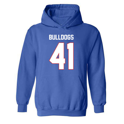 LA Tech - NCAA Football : Ean Burch - Generic Shersey Hooded Sweatshirt
