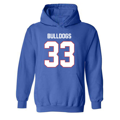 LA Tech - NCAA Football : Jaylon Parnell - Generic Shersey Hooded Sweatshirt-0