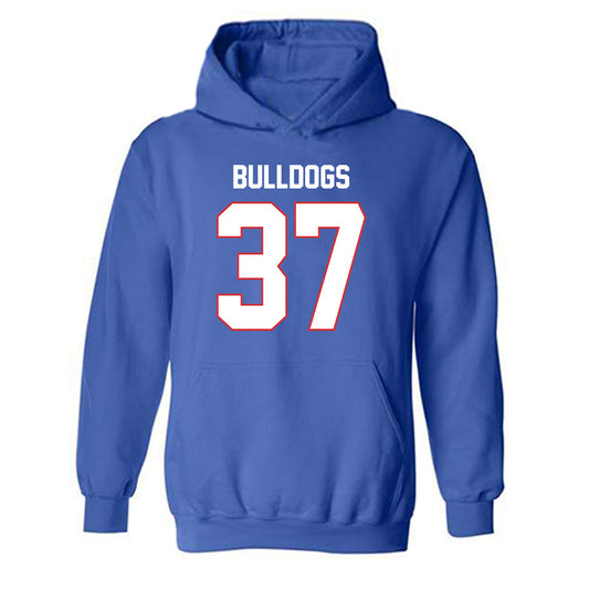 LA Tech - NCAA Football : CJ Harris - Generic Shersey Hooded Sweatshirt