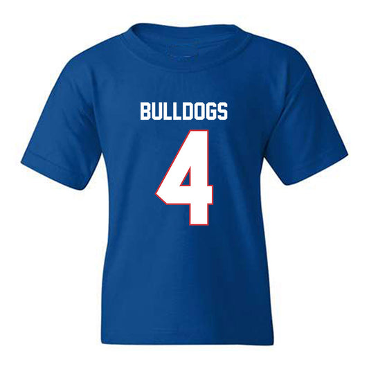 LA Tech - NCAA Football : Clay Thevenin - Generic Shersey Youth T-Shirt-0