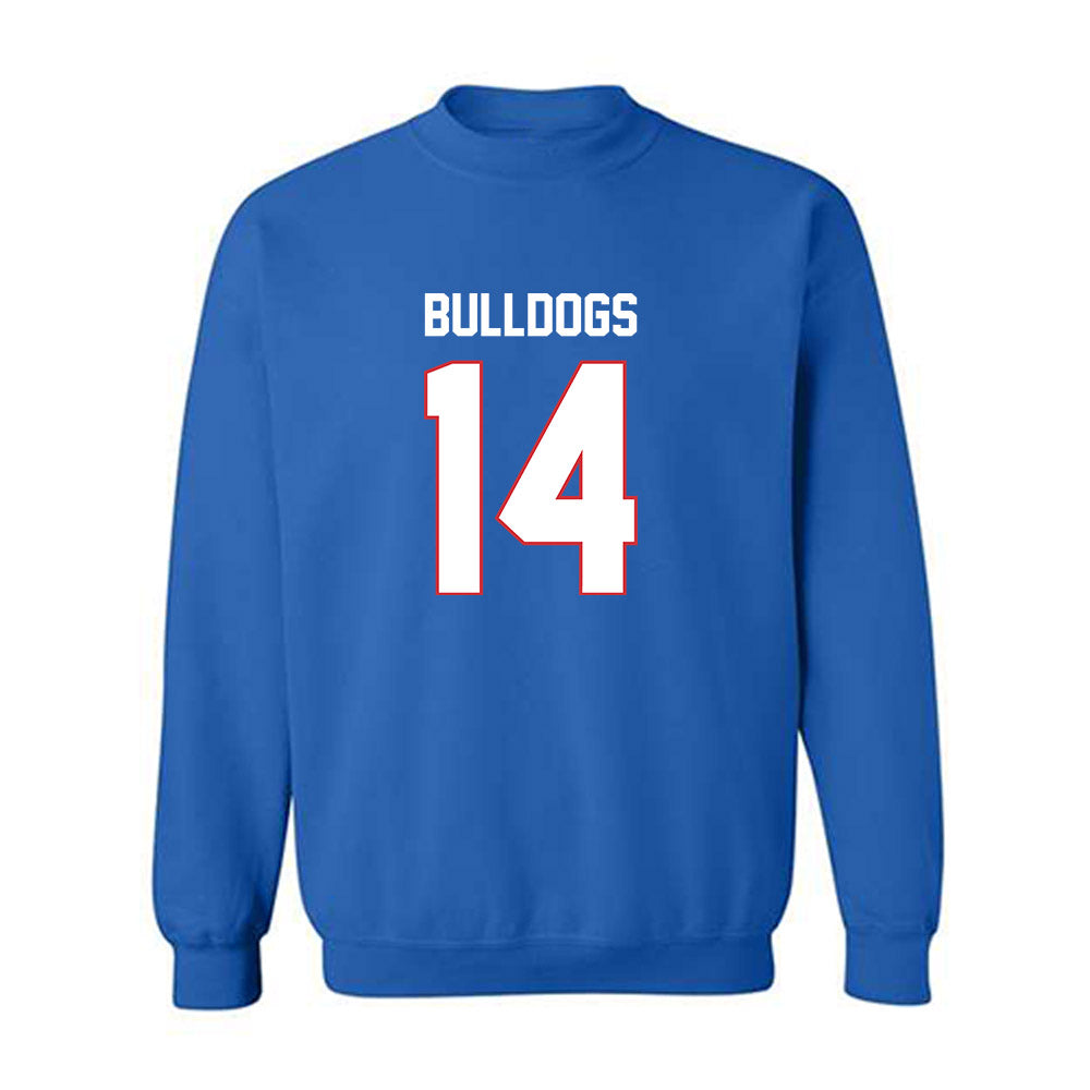 LA Tech - NCAA Football : Jordan Mcrae - Generic Shersey Crewneck Sweatshirt-0