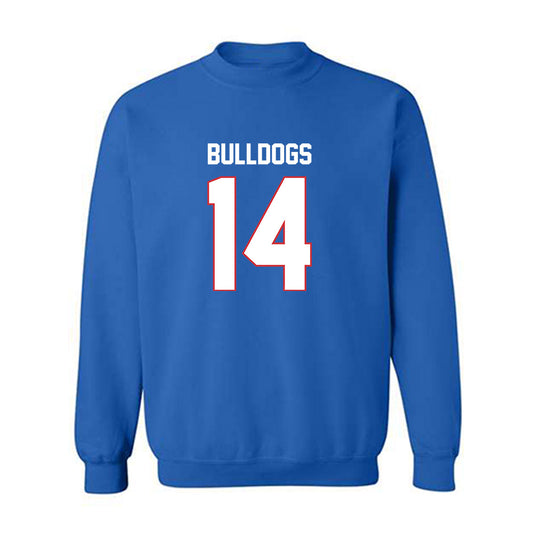 LA Tech - NCAA Football : Jordan Mcrae - Generic Shersey Crewneck Sweatshirt-0