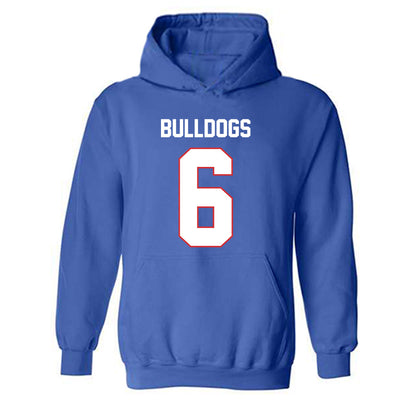 LA Tech - NCAA Football Legends : Phillip Livas - Generic Shersey Hooded Sweatshirt-0
