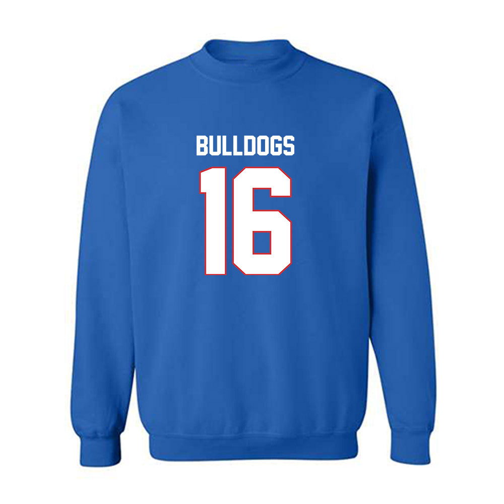 LA Tech - NCAA Football : Marques Singleton Jr - Generic Shersey Crewneck Sweatshirt-0