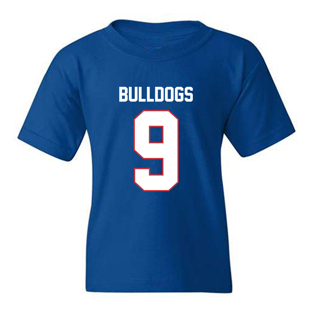 LA Tech - NCAA Football Legends : Vernon Butler - Generic Shersey Youth T-Shirt-0