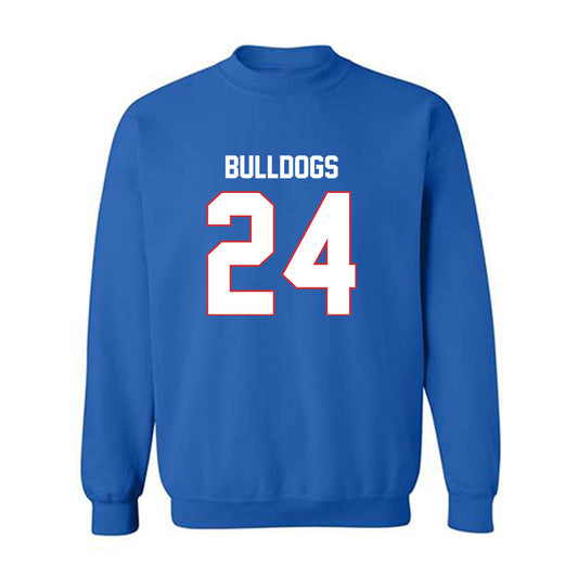 LA Tech - NCAA Football : Fredrick Robertson - Generic Shersey Crewneck Sweatshirt