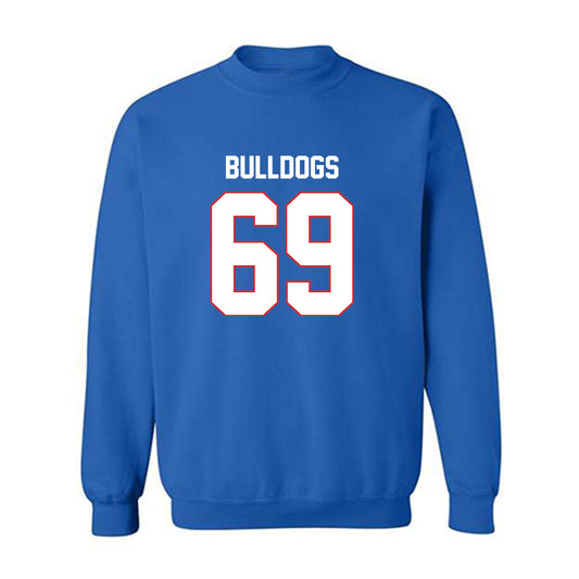 LA Tech - NCAA Football : Trent Sims - Generic Shersey Crewneck Sweatshirt-0