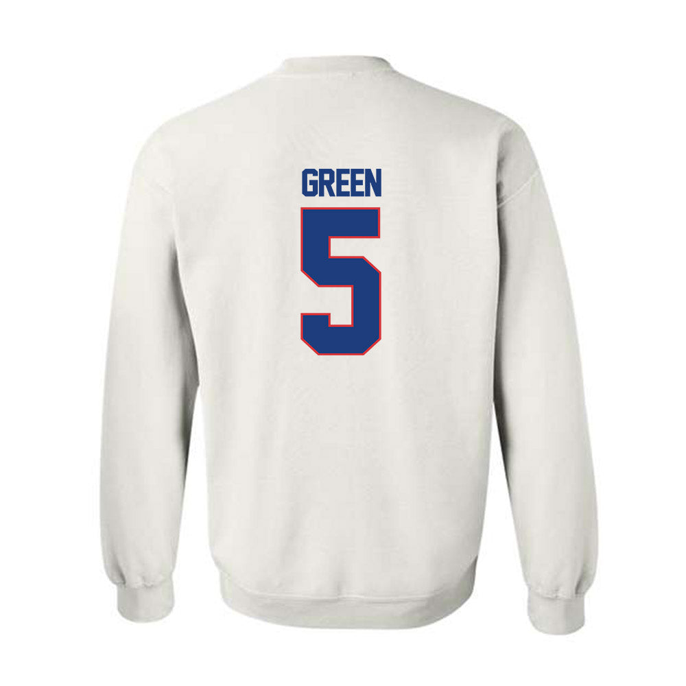 LA Tech - NCAA Men's Basketball : Albert Green - Generic Shersey Crewneck Sweatshirt