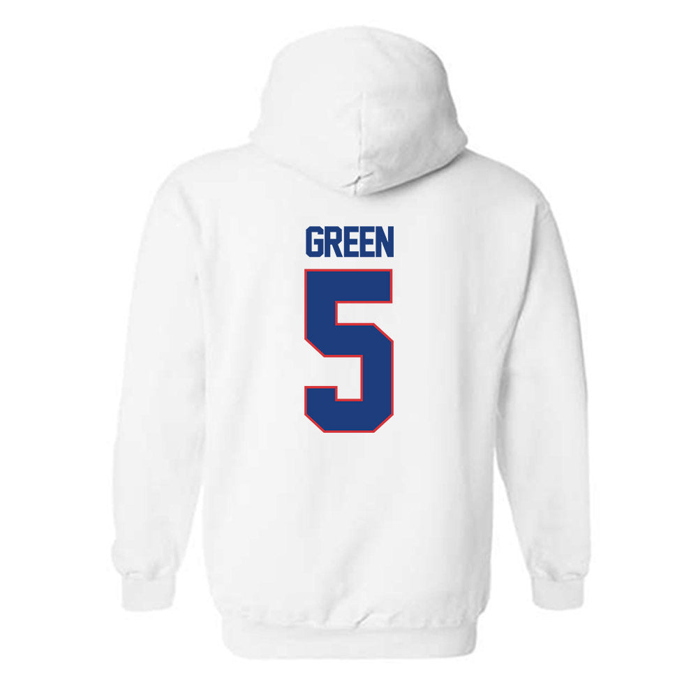 LA Tech - NCAA Men's Basketball : Albert Green - Generic Shersey Hooded Sweatshirt