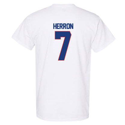 LA Tech - NCAA Men's Basketball : Sir issac Herron - Generic Shersey T-Shirt-1