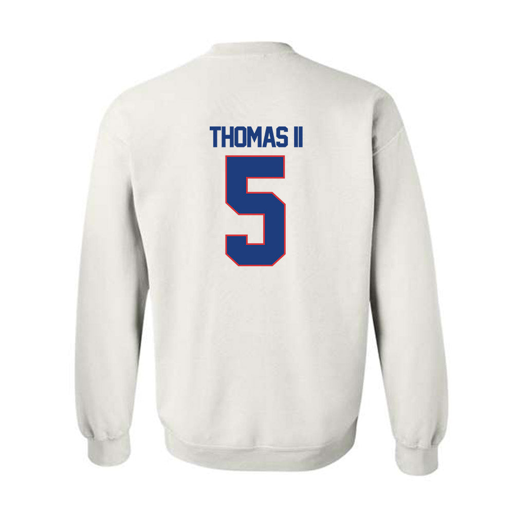 LA Tech - NCAA Men's Basketball : Avery Thomas II - Generic Shersey Crewneck Sweatshirt-1