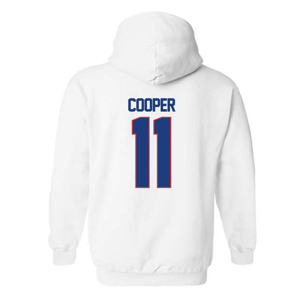 LA Tech - NCAA Men's Basketball : Kaden Cooper - Generic Shersey Hooded Sweatshirt-1