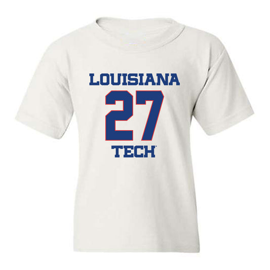 LA Tech - NCAA Men's Basketball : A'Meir Williams - Generic Shersey Youth T-Shirt-0