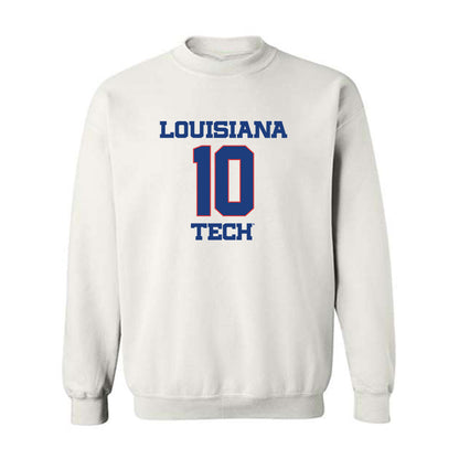 LA Tech - NCAA Men's Basketball : Kylan Howze - Generic Shersey Crewneck Sweatshirt-0