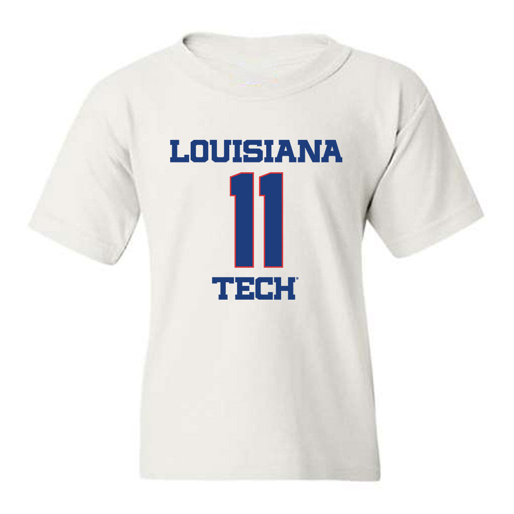 LA Tech - NCAA Men's Basketball : Kaden Cooper - Generic Shersey Youth T-Shirt-0