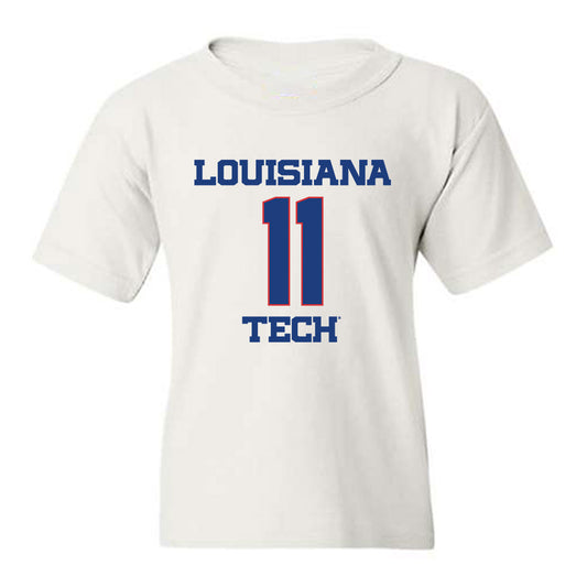 LA Tech - NCAA Men's Basketball : Kaden Cooper - Generic Shersey Youth T-Shirt-0