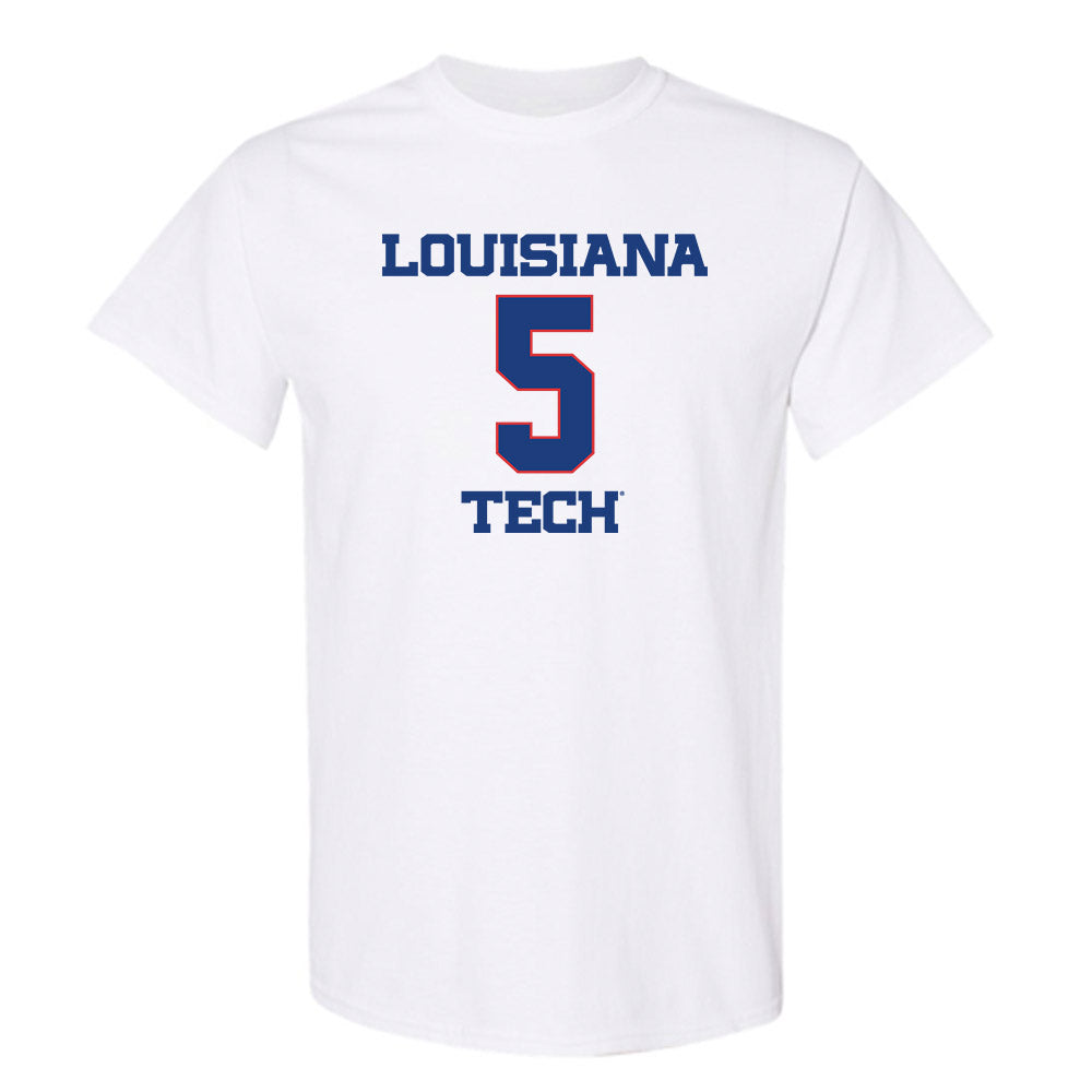LA Tech - NCAA Men's Basketball : Avery Thomas II - Generic Shersey T-Shirt-0