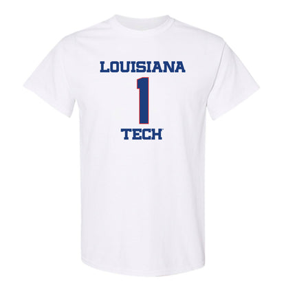 LA Tech - NCAA Men's Basketball : Jermaurhiyun Anderson - Generic Shersey T-Shirt-0