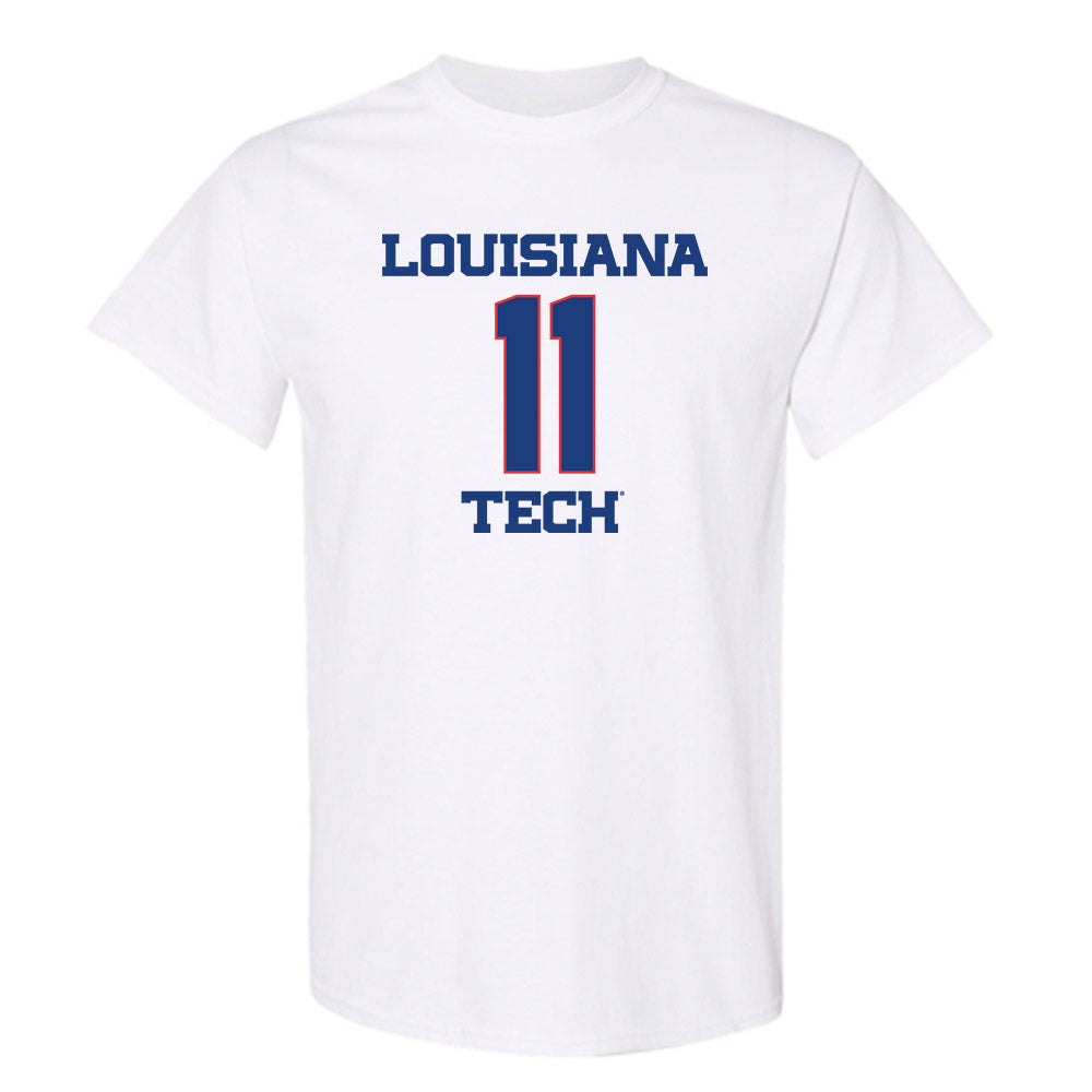 LA Tech - NCAA Men's Basketball : Kaden Cooper - Generic Shersey T-Shirt-0