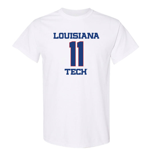 LA Tech - NCAA Men's Basketball : Kaden Cooper - Generic Shersey T-Shirt-0