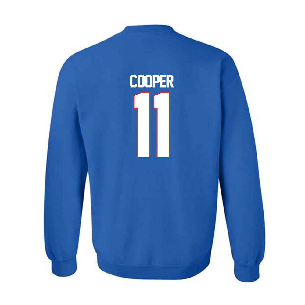 LA Tech - NCAA Men's Basketball : Kaden Cooper - Generic Shersey Crewneck Sweatshirt-1