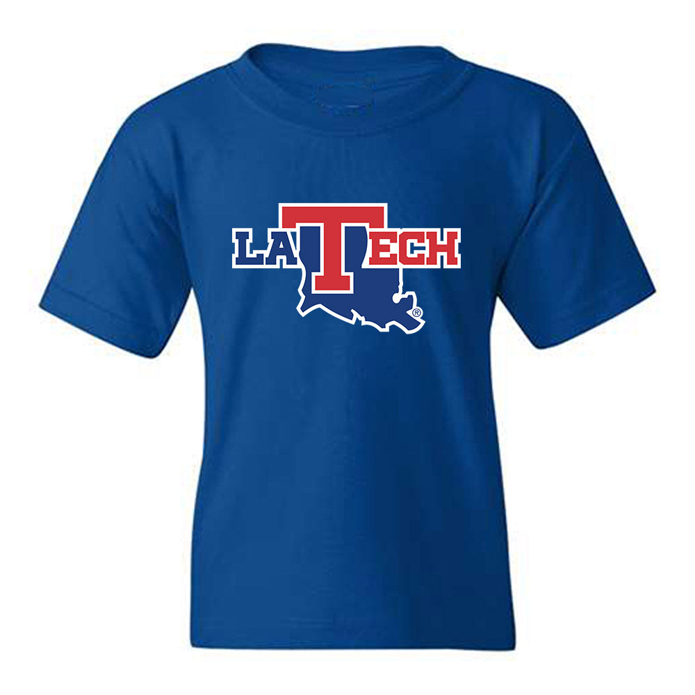 LA Tech - NCAA Men's Basketball : Kylan Howze - Generic Shersey Youth T-Shirt-0