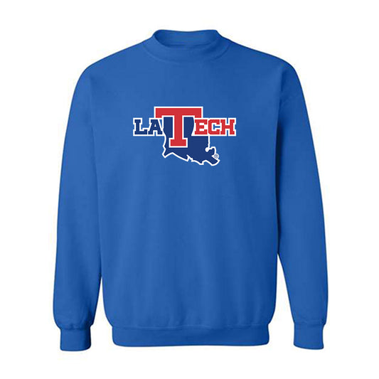 LA Tech - NCAA Men's Basketball : Jermaurhiyun Anderson - Generic Shersey Crewneck Sweatshirt-0