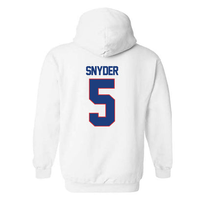 LA Tech - NCAA Softball : Addison Snyder - Generic Shersey Hooded Sweatshirt-1