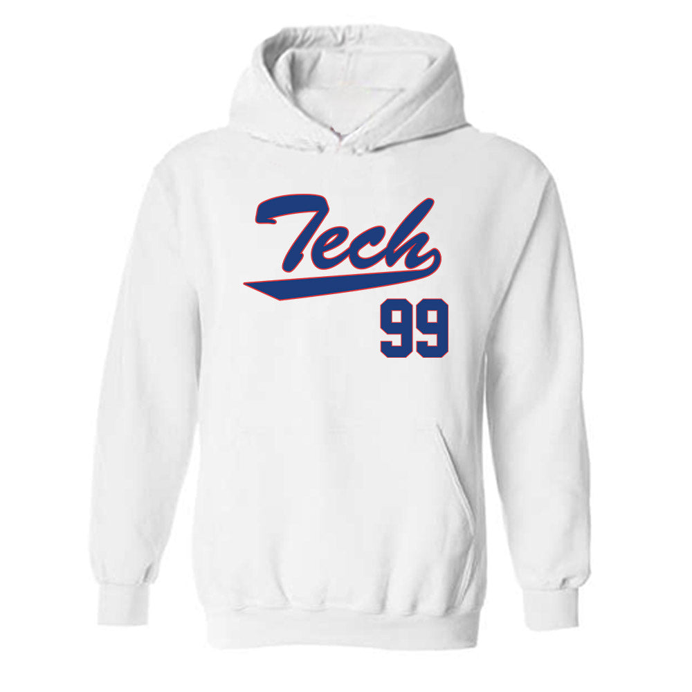 LA Tech - NCAA Softball : Reese Torres - Generic Shersey Hooded Sweatshirt-0