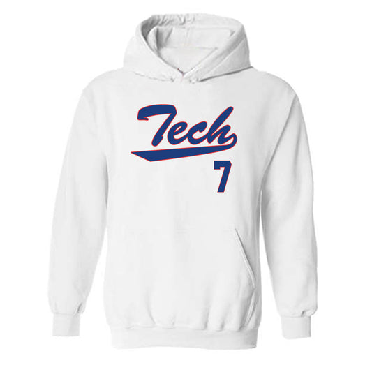 LA Tech - NCAA Softball : Ruby Fidge - Generic Shersey Hooded Sweatshirt-0