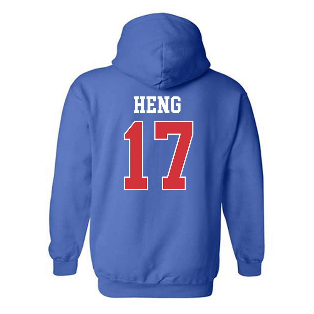 LA Tech - NCAA Softball : Elena Heng - Generic Shersey Hooded Sweatshirt-1