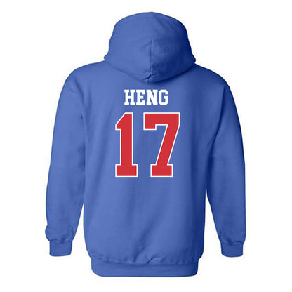 LA Tech - NCAA Softball : Elena Heng - Generic Shersey Hooded Sweatshirt-1