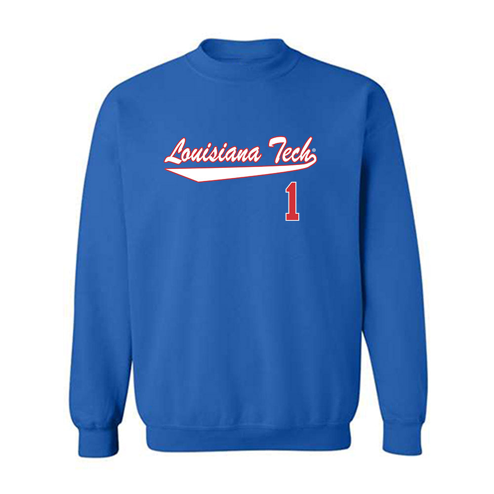 LA Tech - NCAA Softball : Alannah Rogers - Generic Shersey Crewneck Sweatshirt-0