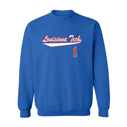 LA Tech - NCAA Softball : Alannah Rogers - Generic Shersey Crewneck Sweatshirt-0