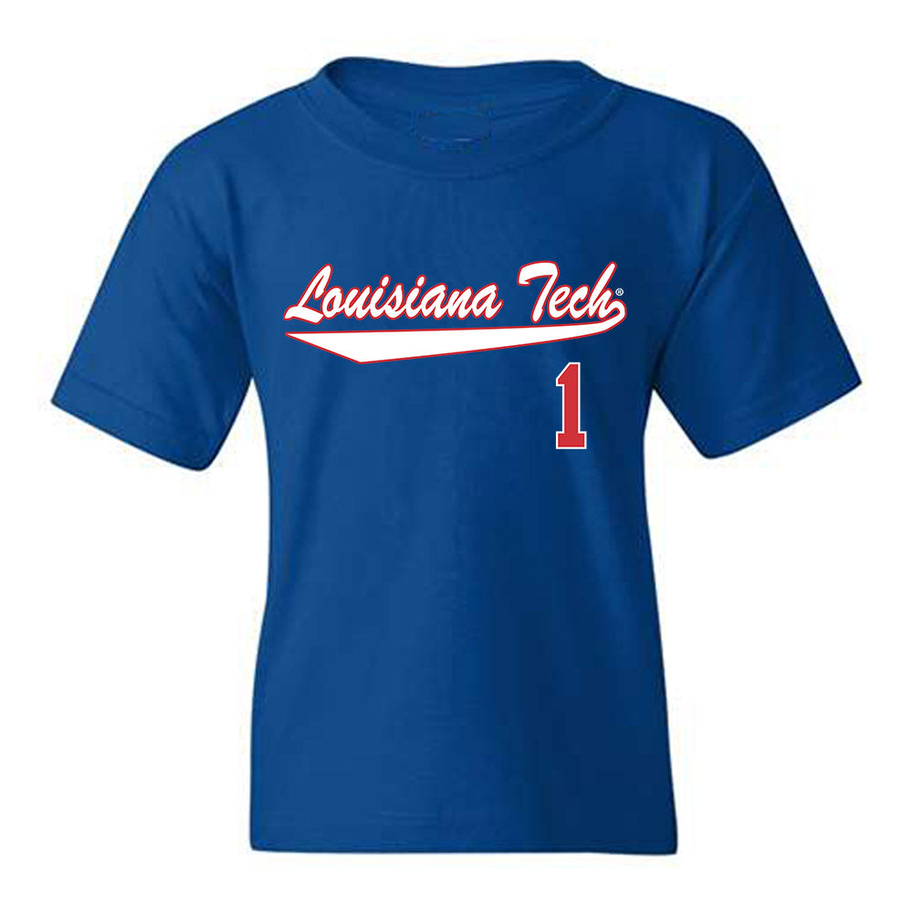 LA Tech - NCAA Softball : Alannah Rogers - Generic Shersey Youth T-Shirt-0