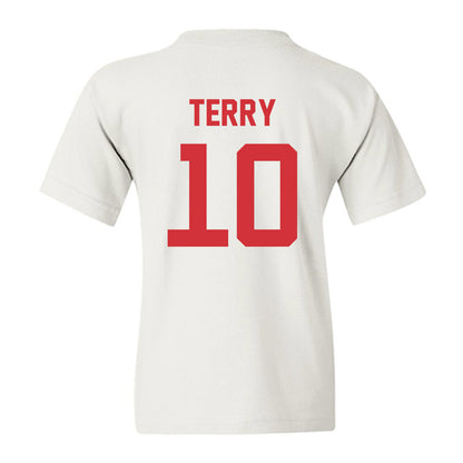 LA Tech - NCAA Women's Basketball : Jayden Terry - Generic Shersey Youth T-Shirt-1