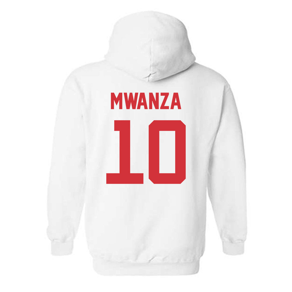 LA Tech - NCAA Women's Basketball : Melissa Mwanza - Generic Shersey Hooded Sweatshirt-1