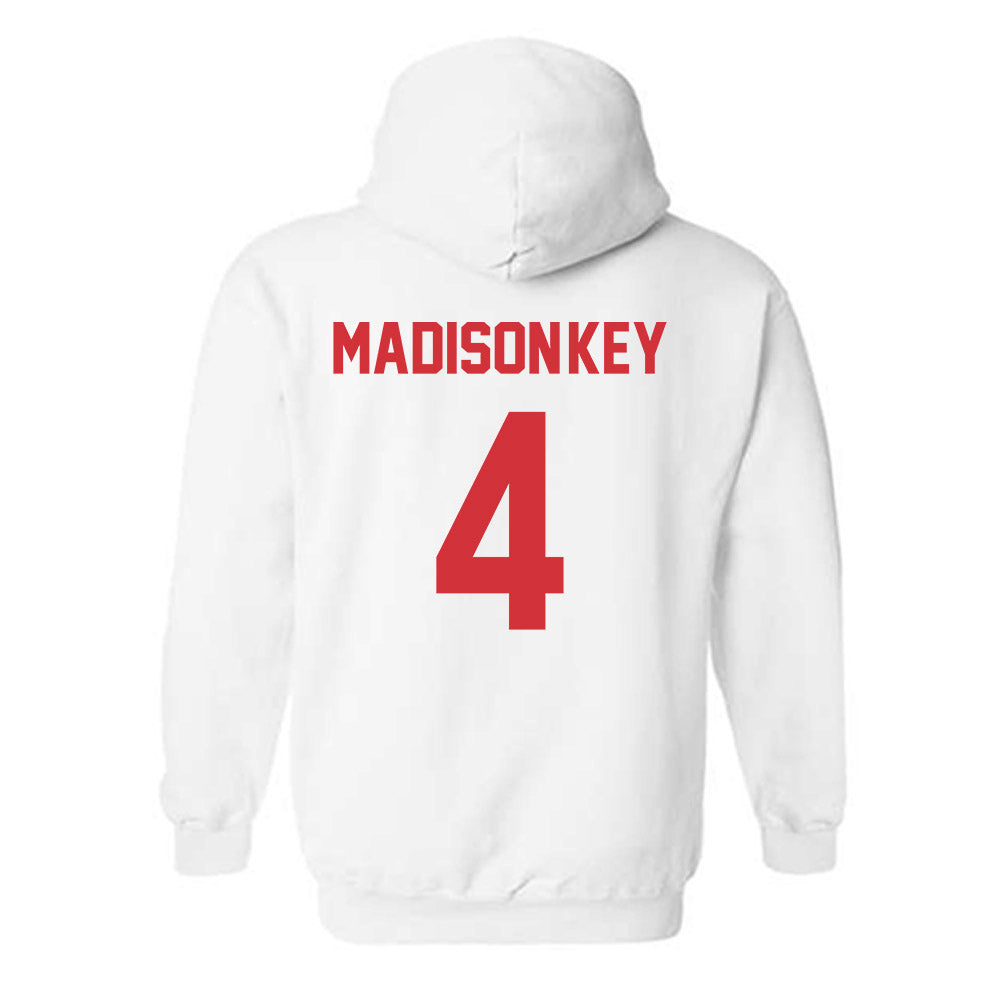 LA Tech - NCAA Women's Basketball : Joy Madison-Key - Generic Shersey Hooded Sweatshirt-1