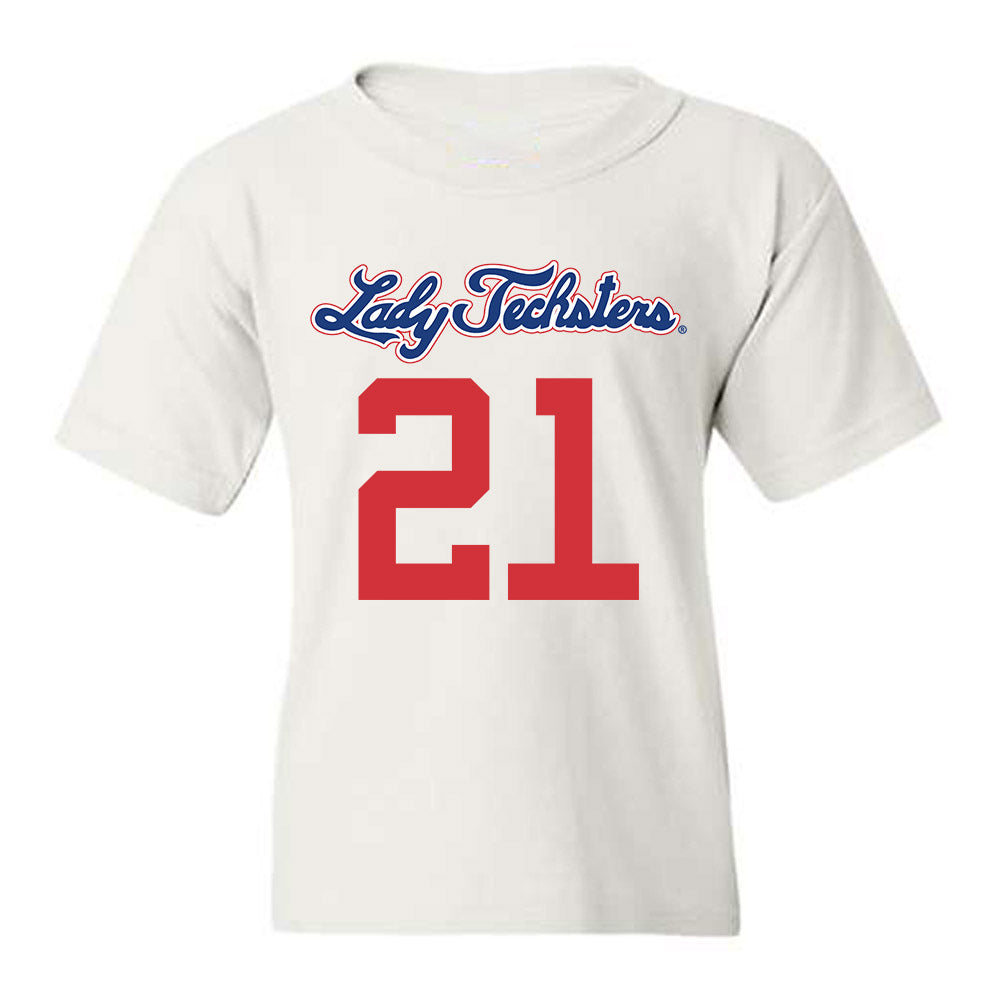 LA Tech - NCAA Women's Basketball : Kennedy Evans - Generic Shersey Youth T-Shirt-0