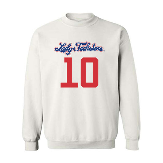 LA Tech - NCAA Women's Basketball : Jayden Terry - Generic Shersey Crewneck Sweatshirt-0
