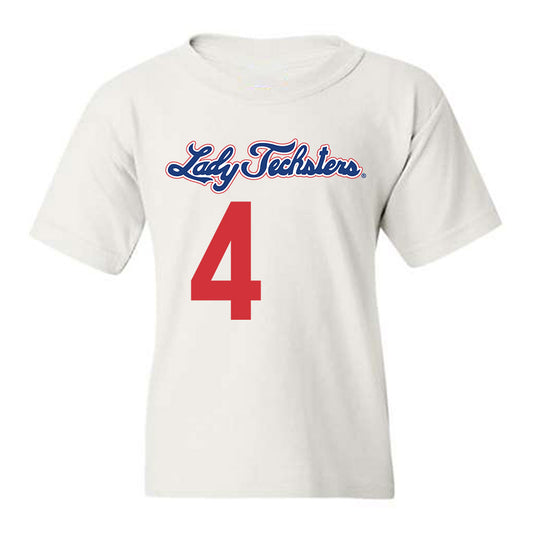 LA Tech - NCAA Women's Basketball : Joy Madison-Key - Generic Shersey Youth T-Shirt-0