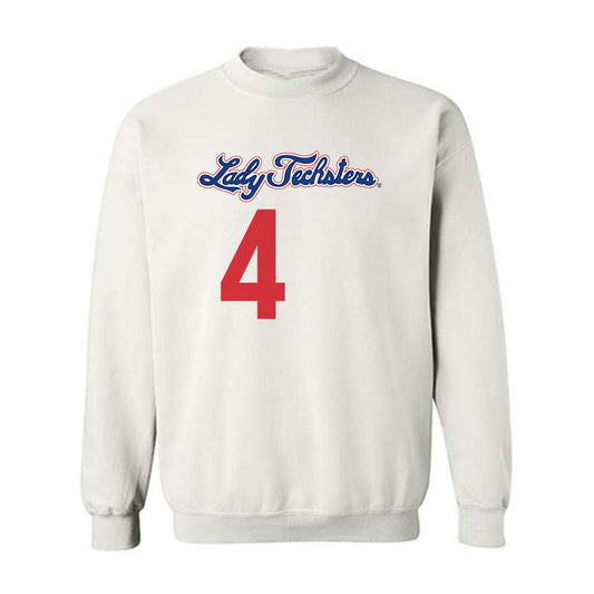 LA Tech - NCAA Women's Basketball : Joy Madison-Key - Generic Shersey Crewneck Sweatshirt-0
