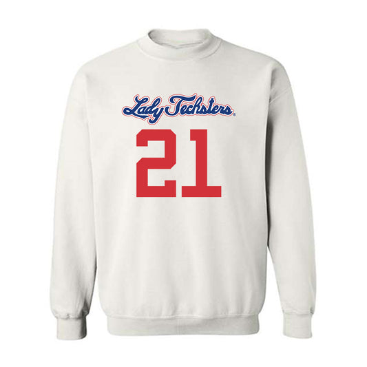 LA Tech - NCAA Women's Basketball : Kennedy Evans - Generic Shersey Crewneck Sweatshirt-0