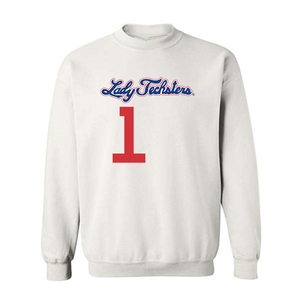 LA Tech - NCAA Women's Basketball : Alexia Weaver - Generic Shersey Crewneck Sweatshirt-0